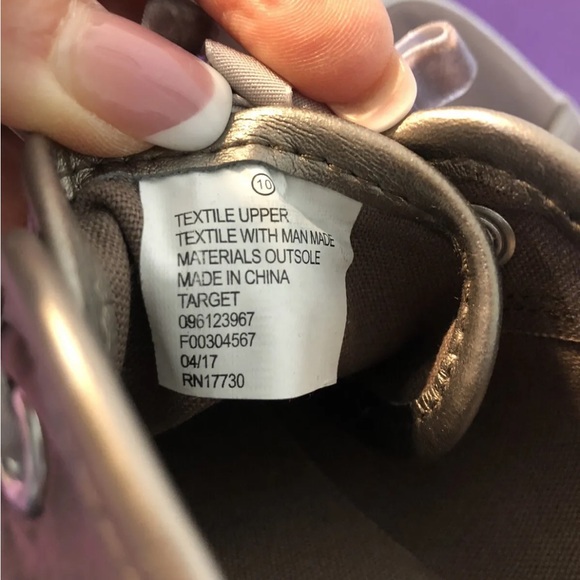 MOSSIMO WOMEN’S SIZE  10 JENA VELVET LACE SNEAKERS - Picture 5 of 7